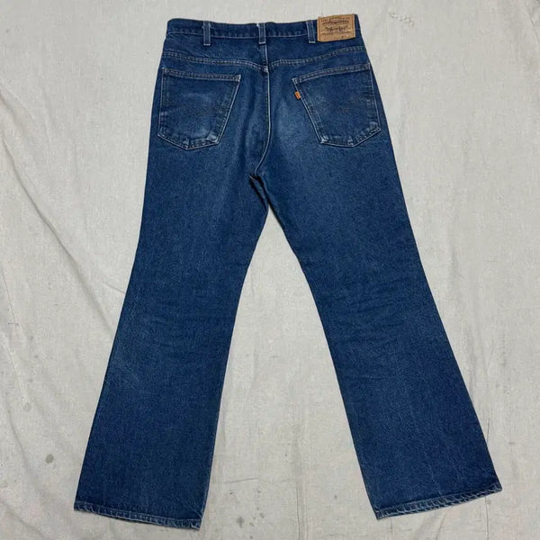 [BUNJANG] Levi's 80s Orange Tab 20517 Dark Wash Denim Jeans / 리바이스 80s 오렌지탭 20517 진청 데님 34