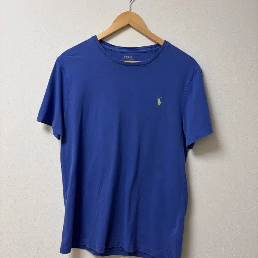 [BUNJANG] Polo Ralph Lauren Short Sleeve T-Shirt - Blue / 폴로 랄프로렌 반팔 티셔츠 블루