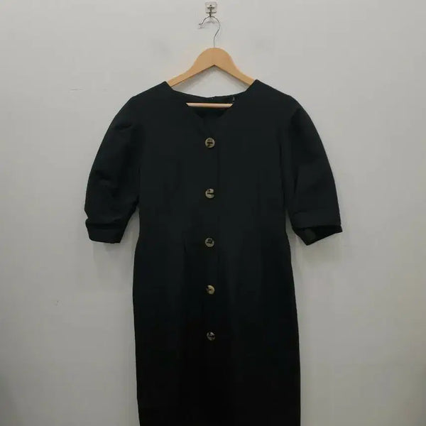 [BUNJANG] Lanvin Button Dress / 랑방 버튼 원피스 (55-66)