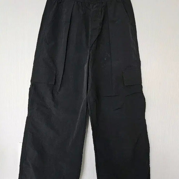 [BUNJANG] Black Cargo Jogger Pants / 블랙 카고 조거 팬츠