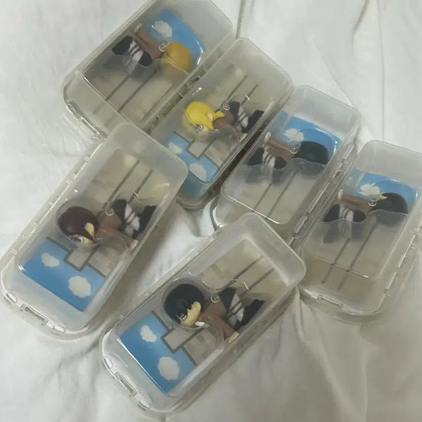 [BUNJANG] Attack on Titan Tsum Tsum Figure Set (6 Types) / 진격의 거인 츠무츠무 피규어 6종 세트