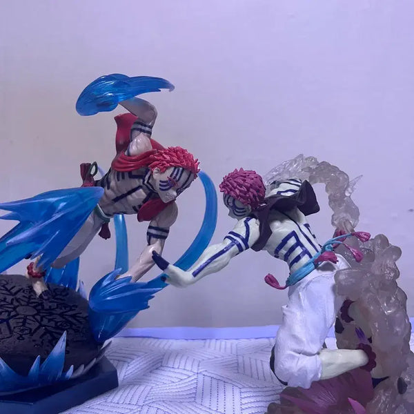 [BUNJANG] Demon Slayer Akaza 2 Types Figure Bundle / [귀멸의 칼날] 아카자 피규어 2종 일괄 판매