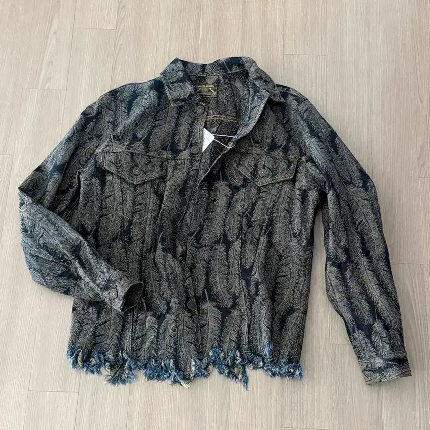 [BUNJANG] Kapital Macpie Feather Denim Jacket Size 3 / 캐피탈 맥파이 페더 데님 자켓 3size