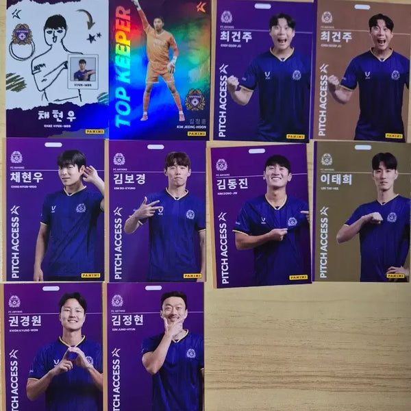 [BUNJANG] FC Anyang 2026 K League Panini Card Bundle Set / 26 K리그 파니니카드 안양 일괄