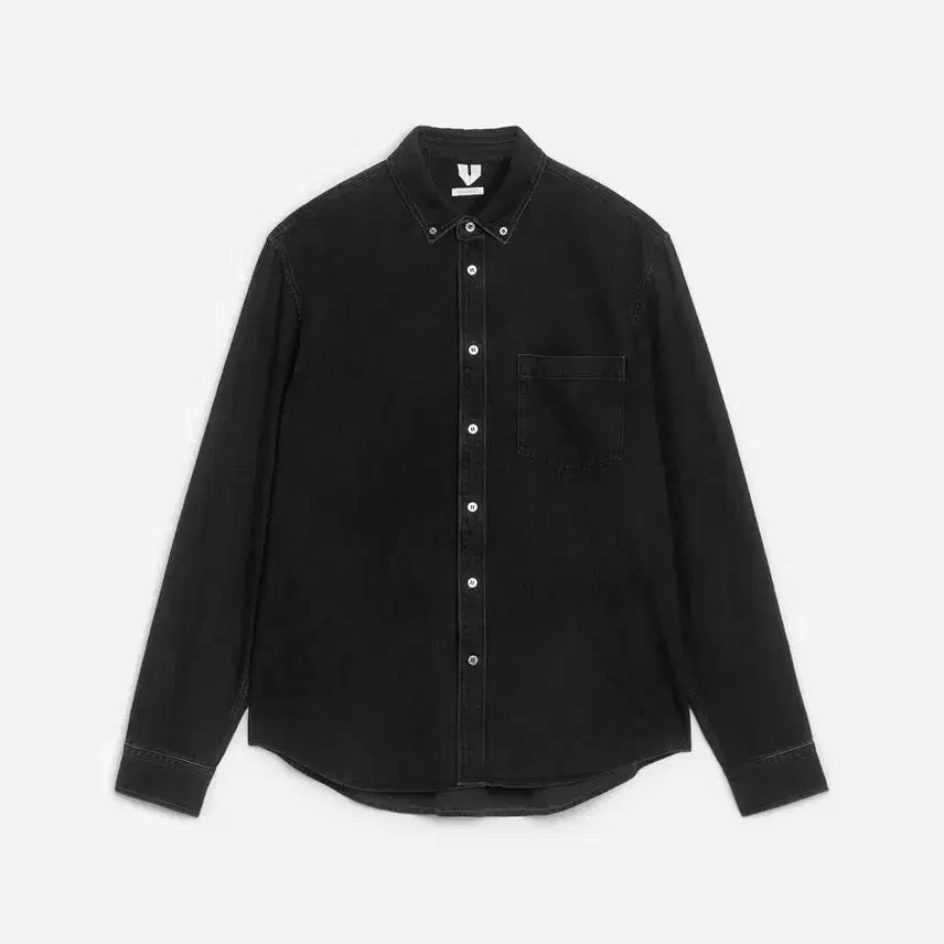 [BUNJANG] ARKET Denim Shirt Black Size 54 / 아르켓 데님 셔츠 54