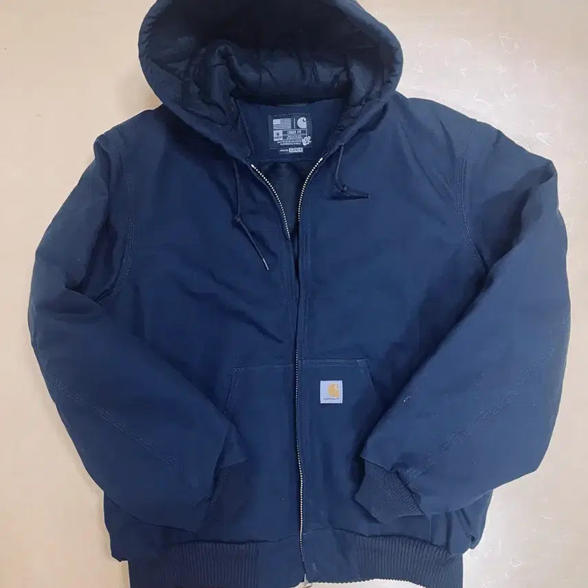[BUNJANG] Carhartt WIP J140 Duck Active Jacket Navy M Regular New / 칼하트us j140덕액티브자켓 네이비 M사이즈 레귤러 새상품