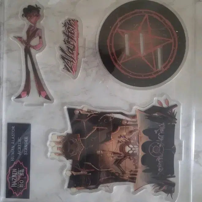 [BUNJANG] Hazbin Hotel Alastor Human Acrylic Standee / 해즈빈 호텔 알래스터 휴먼 아크릴 스탠드 미개봉 판매합니다
