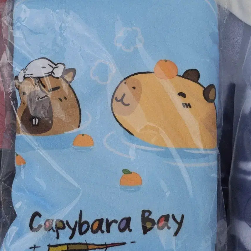 [BUNJANG] Everland Capybara Beach Towel / 카피바라베이 비치타올 에버랜드 뿌직빠직