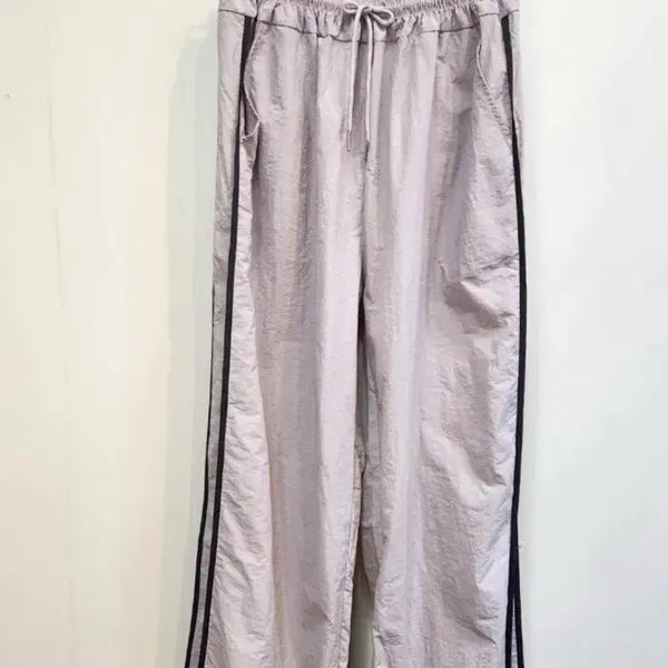 [BUNJANG] Pink Training Wide & Jogger Pants (Free Size) / 핑크 트레이닝 와이드&조거 팬츠 Free
