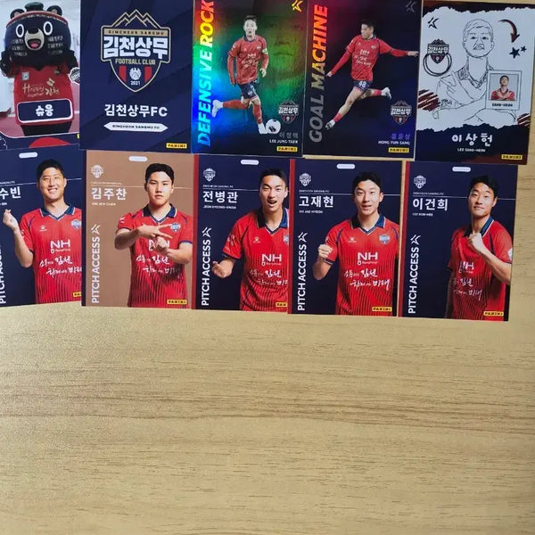 [BUNJANG] K League Panini Cards Gimcheon Sangmu FC Bundle Set / 26 K리그 파니니카드 김천 일괄