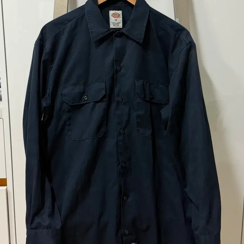 [BUNJANG] Dickies 574 Work Shirt Navy / [M]디키즈 574 워크셔츠 네이비