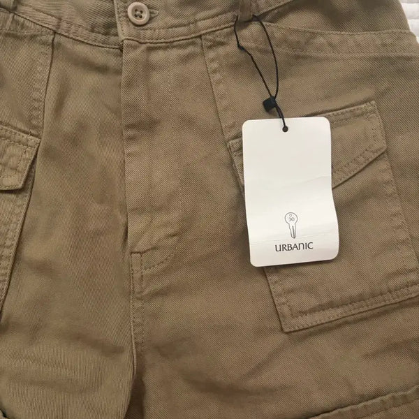 [BUNJANG] URBANIC Safari Shorts Khaki / 얼바닉사파리팬츠