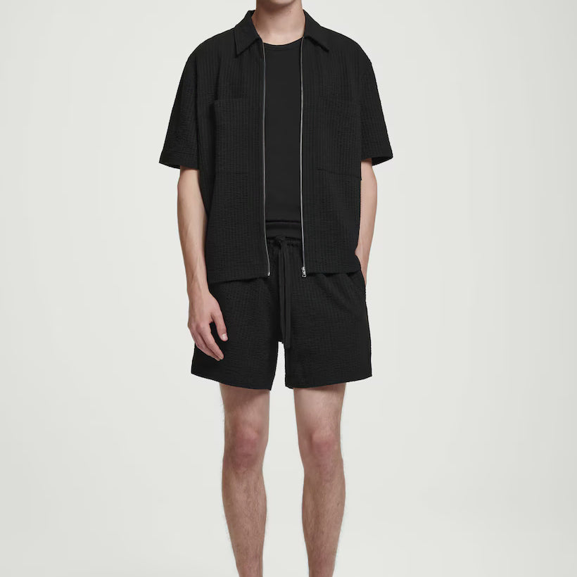 [BUNJANG] COS Relaxed Seersucker Cotton Zipped Set-up / COS RELAXED SEERSUCKER COTTON ZIPPED 셋업