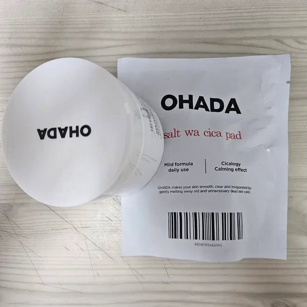 [BUNJANG] Ohada Moisture Soothing Cica Toner Pad Refill / (새상품 급처) 오하다 수분 진정 시카 토너 패드 (리필+통)