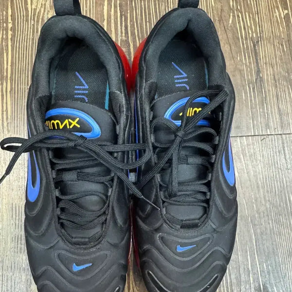 [BUNJANG] Nike Air Max 720 Black Hyper Royal Red / 나이키 에어맥스 720 블랙 하이퍼 로얄레드 US8.5(265)