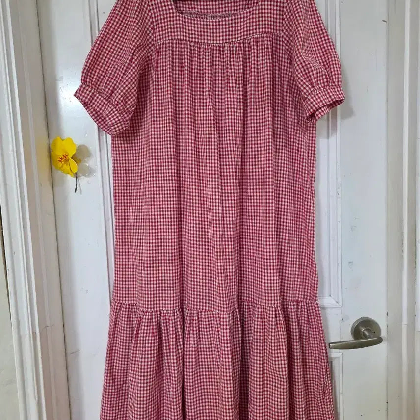 [BUNJANG] Cotton Long Dress - Plus Size, Summer Fit / 여름  시원한 핏이이쁜  빅사이즈  면  롱원피스  깨끗해요