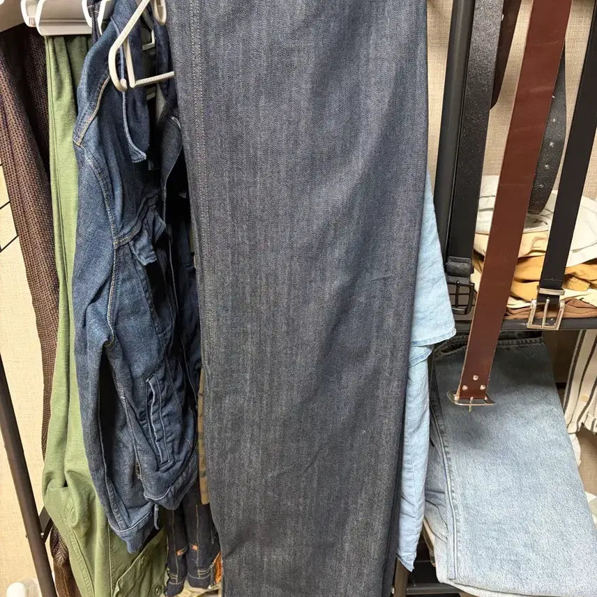 [BUNJANG] Bellier True Wide Low Indigo 30 Size Jeans / 벨리에 트루와이드 로우인디고 30사이즈