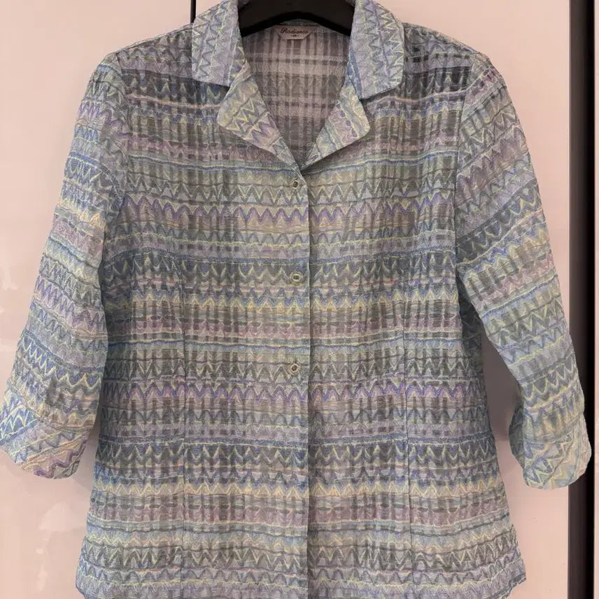 [BUNJANG] Summer Jacket - Unique Pastel Pattern, Lightweight / 여름자켓