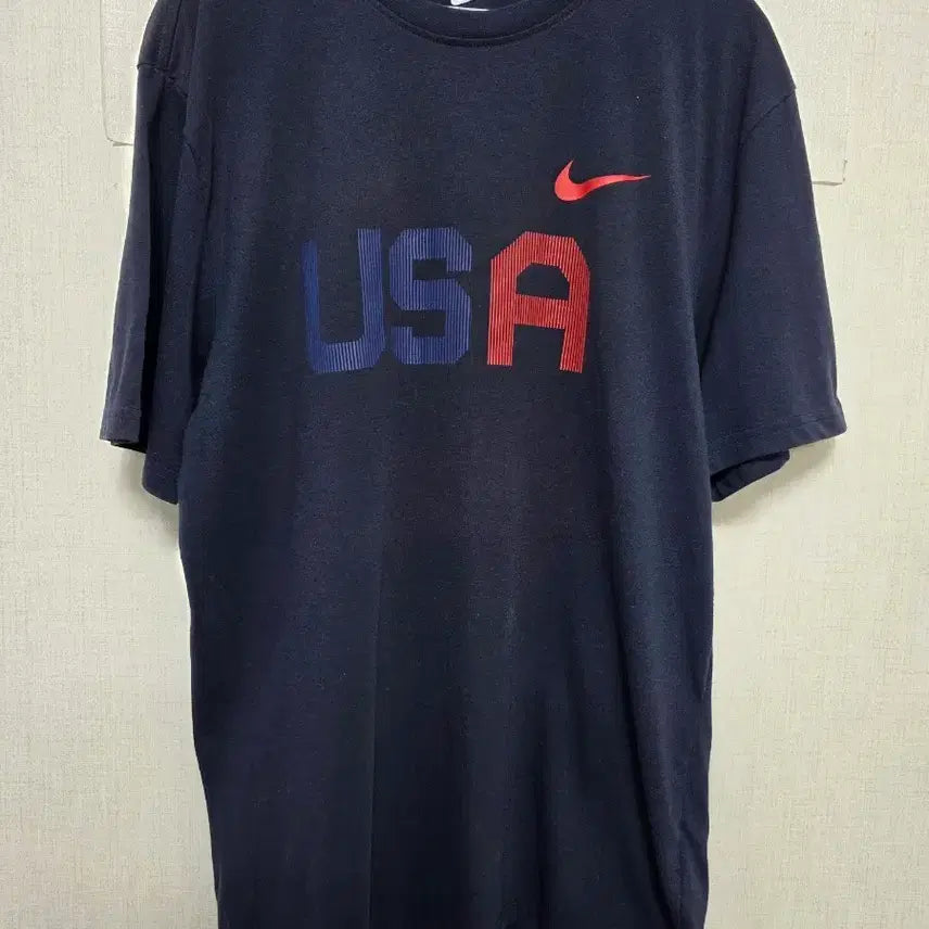 [BUNJANG] Nike USA Short Sleeve T-Shirt Navy / 나이키 USA 반팔 티셔츠 네이비