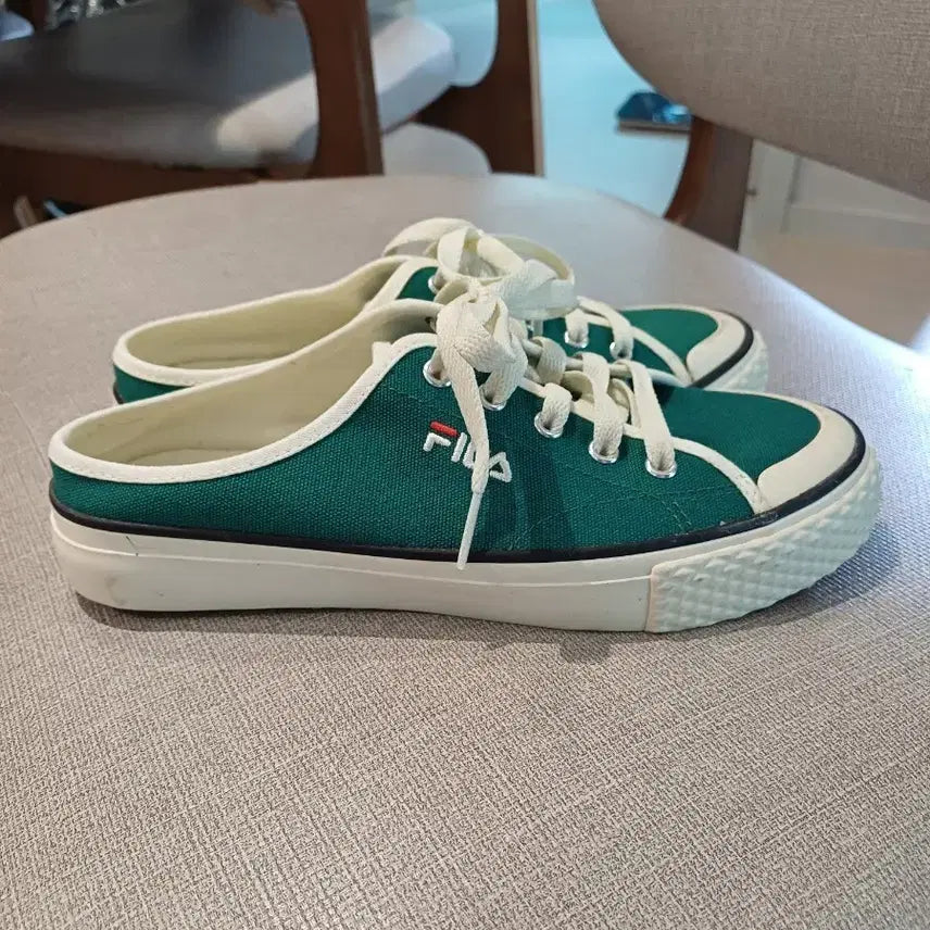 [BUNJANG] Fila Banmul Sneakers Green 230 / 휠라 반뮬 스니커즈 그린 [ 230 ]