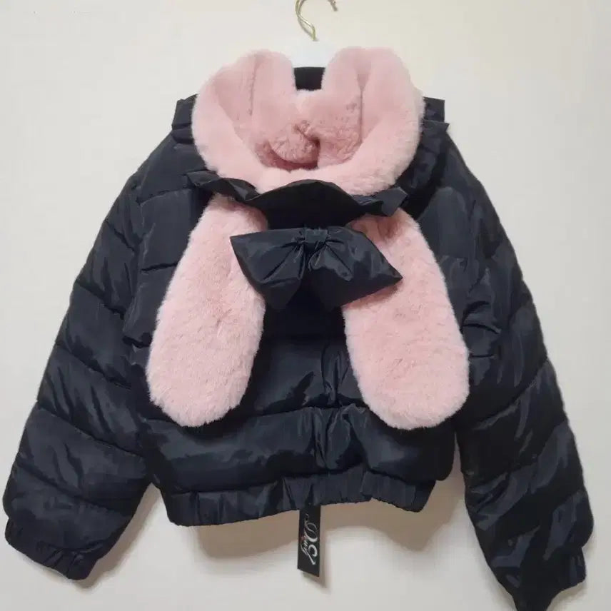 [BUNJANG] Dear My Love Usamimi Short Padded Jacket / 디어마이러브 우사미미 숏패딩 디마럽 리즈리사 양지뢰 로리타 지뢰계