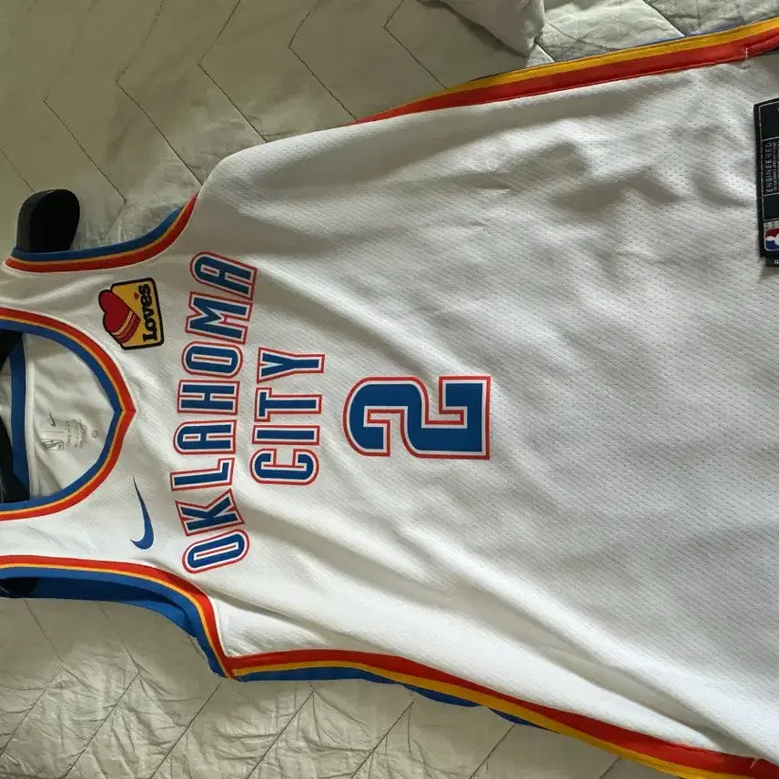 [BUNJANG] Oklahoma City Thunder Shai Gilgeous-Alexander Nike Authentic Jersey Size 48 / 오클라호마 시티 길저스알렉산더 유니폼