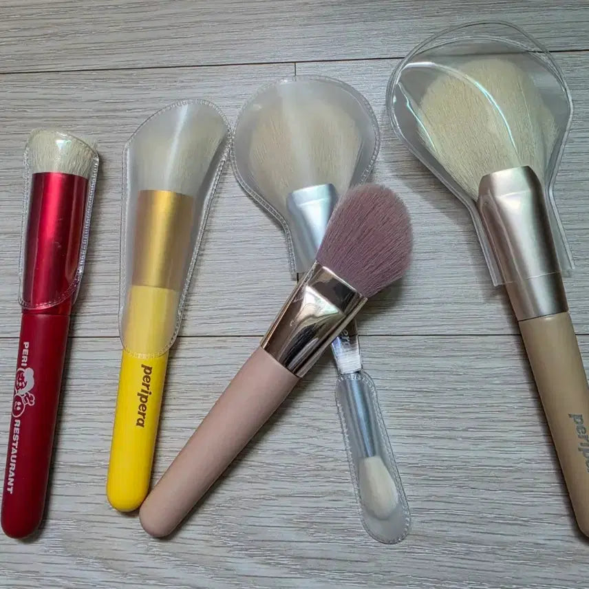 [BUNJANG] Peripera Makeup Brush Set (5 Pieces) / 페리페라 메이크업 브러쉬 5종 세트