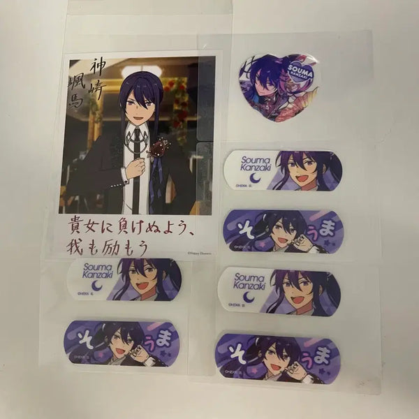 [BUNJANG] Ensemble Stars Soma Birthday Cheki Bundle Set / 일괄> 앙스타 소마 생일 체키 밴드 드림라