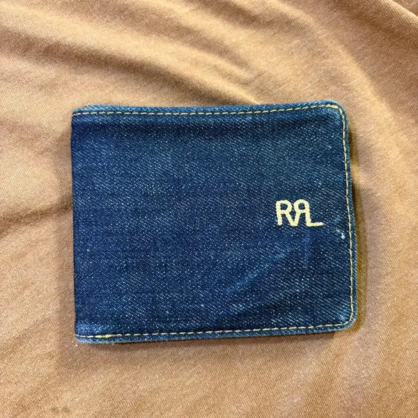 [BUNJANG] RRL Indigo Bi-fold Wallet / 더블알엘 인디고 반지갑