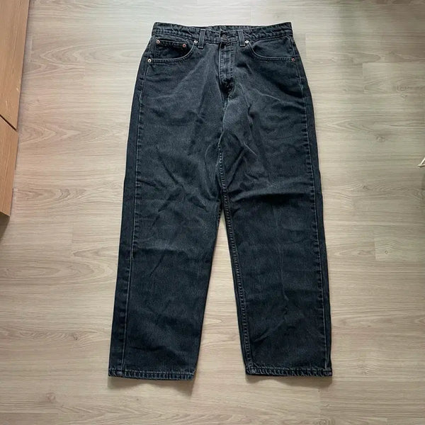 [BUNJANG] Vintage Levi's 565 Black Jeans / [33X30] 90s 빈티지 리바이스 565 블랙