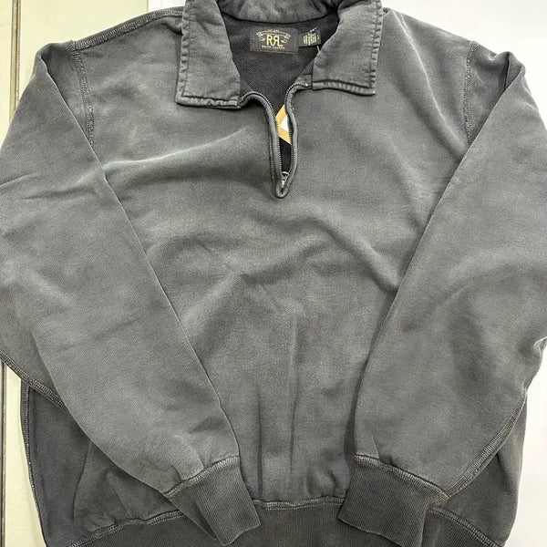 [BUNJANG] RRL Half-Zip Sweatshirt / rrl 하프집업 스웻