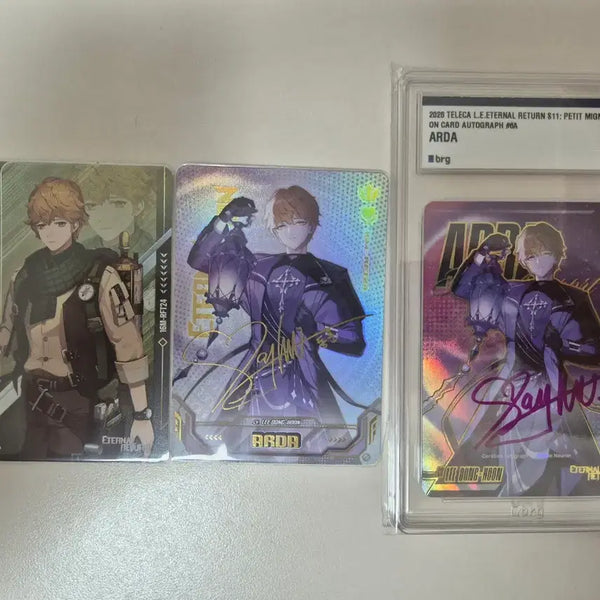 [BUNJANG] Eternal Return Tereka Arda Autographed Card Set / 이터널리턴 테레카 아르다 친필 사인카드 세트