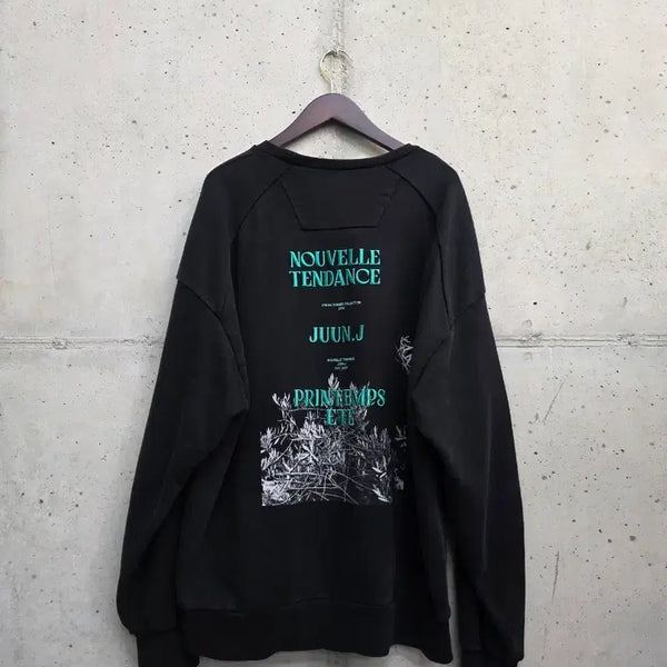 [BUNJANG] JUUN.J Embroidered Sweatshirt T-Shirt / [xs]준지 엠브로이더리 자수 맨투맨 티셔츠