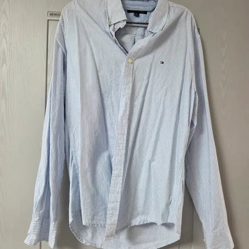 [BUNJANG] Tommy Hilfiger Striped Shirt Men's M / 타미힐피거 스트라이프 셔츠 남성