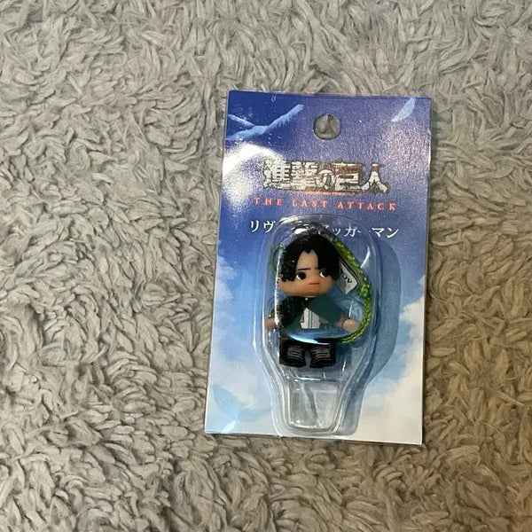 [BUNJANG] Attack on Titan Final Season Last Attack Levi Ackerman Kyubi Keyring / 진격거 진격의거인 파이널 라스트어택 큐피 키링 리바이 아커만