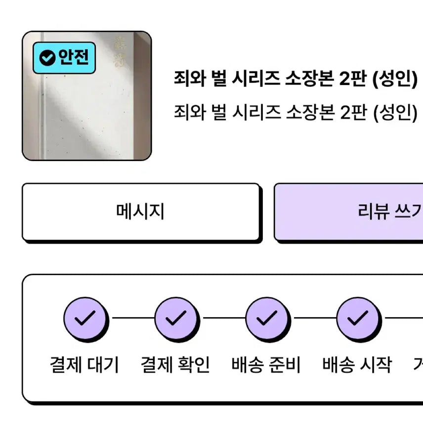 [BUNJANG] Ahwin Mingming Sin & Punishment Series Limited Edition / 아윈밍밍 죄와 벌 시리즈 소장본 양도