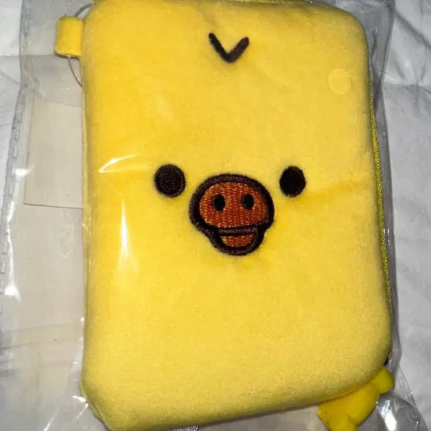 [BUNJANG] Rilakkuma Kiiroitori Pouch Wallet (Sealed) / (미개봉)리락쿠마 키이로이토리 파우치 지갑