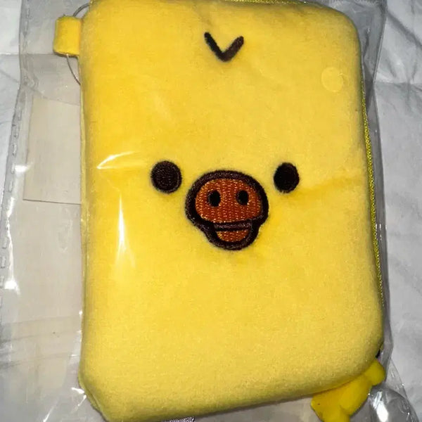 [BUNJANG] Rilakkuma Kiiroitori Pouch Wallet (Sealed) / (미개봉)리락쿠마 키이로이토리 파우치 지갑