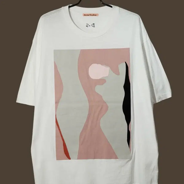 [BUNJANG] Acne Studios Daniel Silver Patchwork T-Shirt / 아크네 스튜디오 다니엘 실버 패치워크 티셔츠
