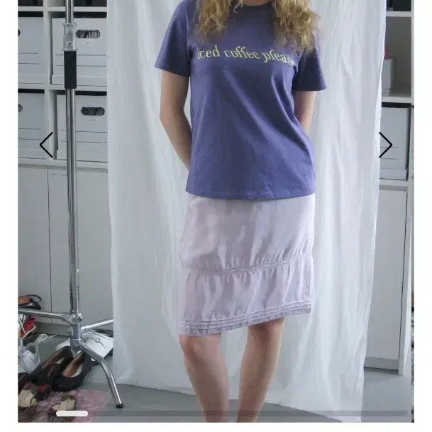 [BUNJANG] Haag Purple T-Shirt / 헤이그 티셔츠 haag