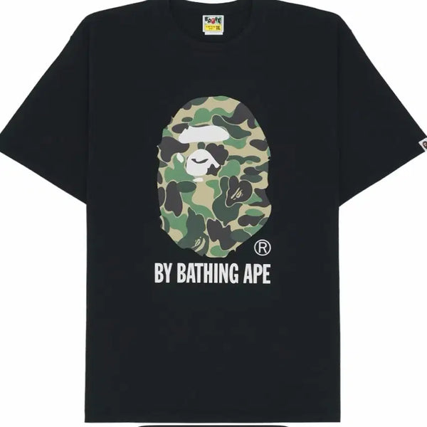 [BUNJANG] BAPE ABC Camo By Bathing Ape T-Shirt Black Green / 베이프 ABC 카모 바이 베이싱 에이프 티셔츠 블랙 그린