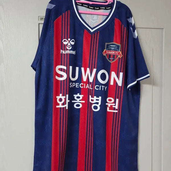 [BUNJANG] Suwon FC Home Replica Football Jersey (2024) / 수원 FC 홈 유니폼 새상품