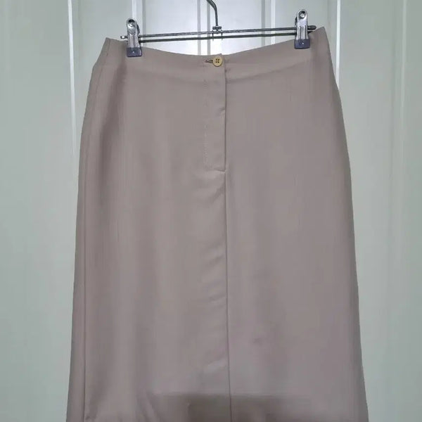 [BUNJANG] Giorgio Armani Wool Skirt Beige Size 40 / GIORGIO ARMANI 울 스커트 40
