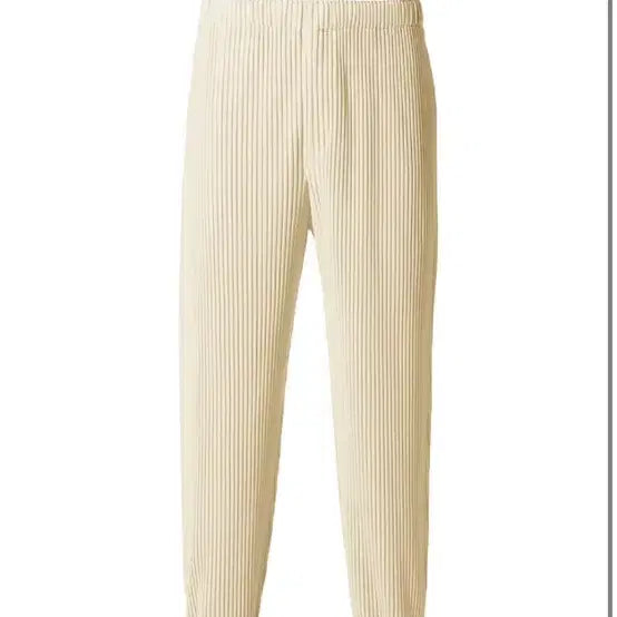 [BUNJANG] Homme Plissé ISSEY MIYAKE Jogger Pants Vanilla White JF129 / 옴므플리세 24년6월 jf129 조거팬츠 바닐라화이트 2