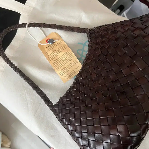[BUNJANG] Dragon Diffusion Lausanne Dark Brown Bag / 드래곤디퓨전 로잔나 다크브라운
