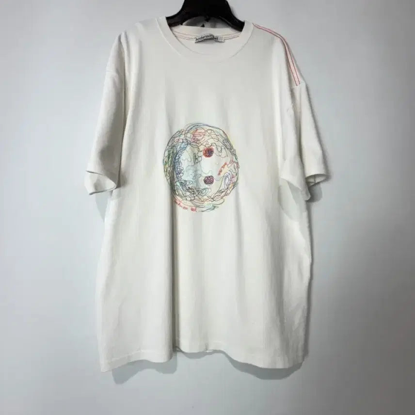 [BUNJANG] Andersson Bell Embroidered Logo Short Sleeve T-Shirt L / 앤더슨벨 자수 로고 반팔 티셔츠 L