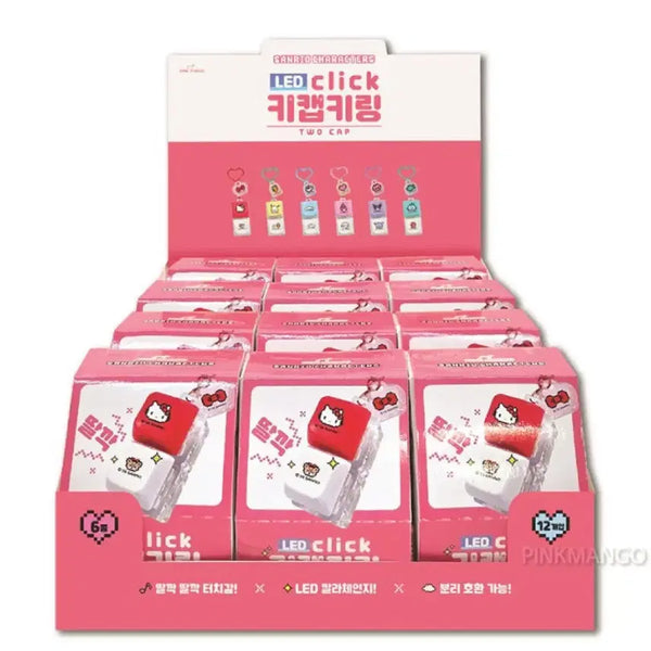 [BUNJANG] Sanrio LED Keycap Keyring (Hello Kitty) / 산리오 LED 키캡 키링 2구(헬로키티)