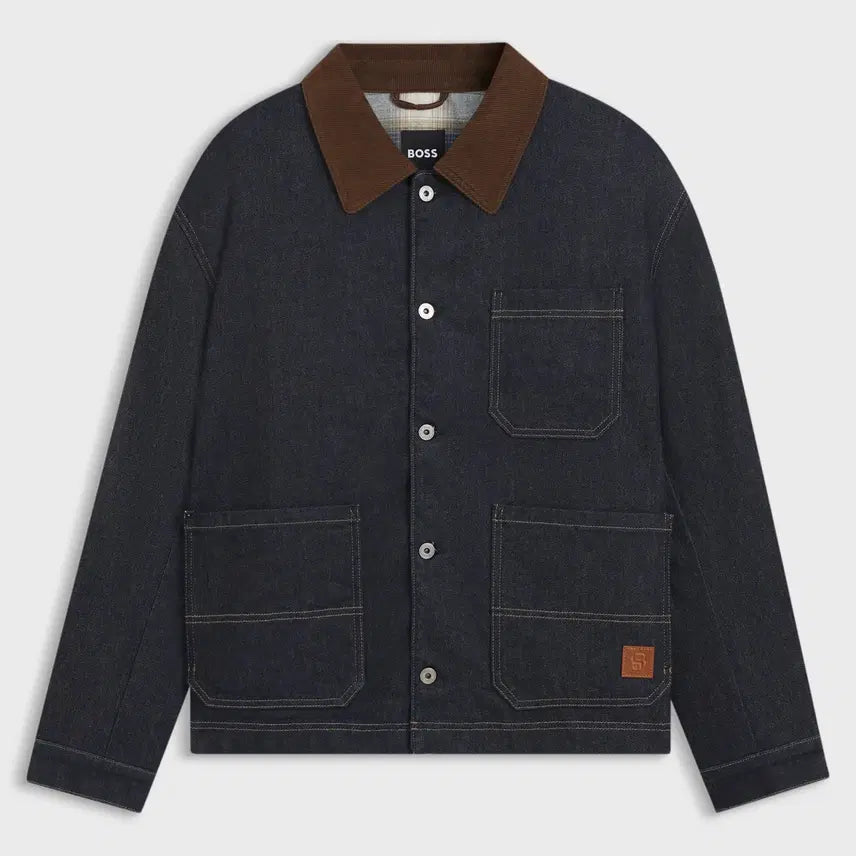 [BUNJANG] BOSS Indigo Denim Jacket XL / 보스 BOSS 청자켓 인디고 데님 XL