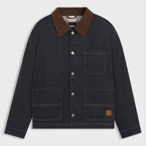 [BUNJANG] BOSS Indigo Denim Jacket XL / 보스 BOSS 청자켓 인디고 데님 XL