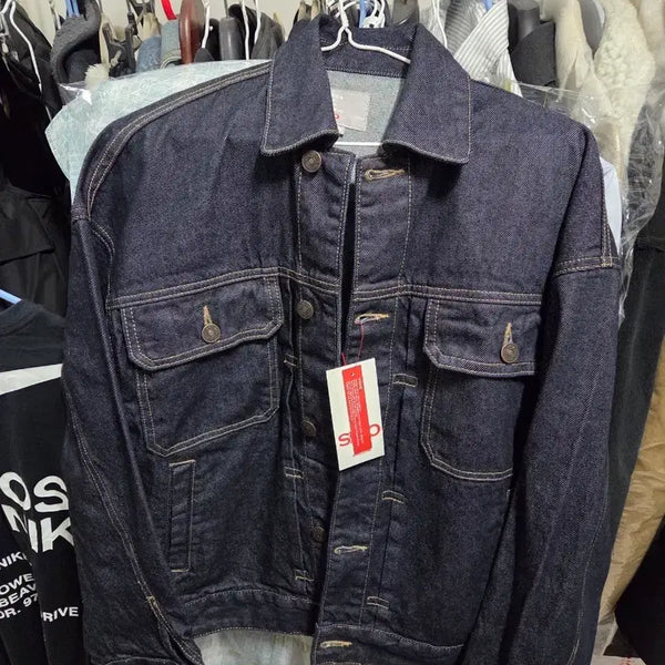 [BUNJANG] SPAO Denim Work Jacket - Size S / 스파오 워크자켓 s